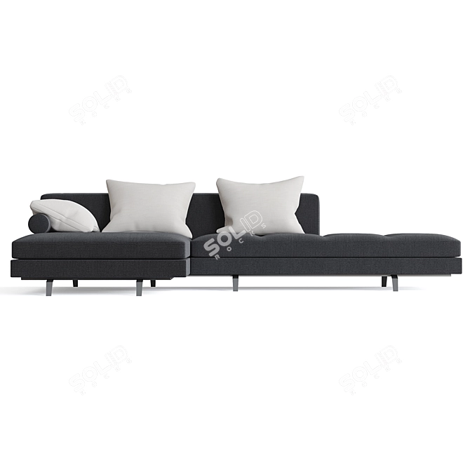 Bruce | 1335: Sleek and Sophisticated Sofa 3D model image 3