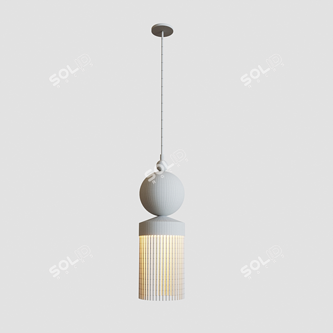 Sofitroom Nappe C Pendant Lamp 3D model image 2