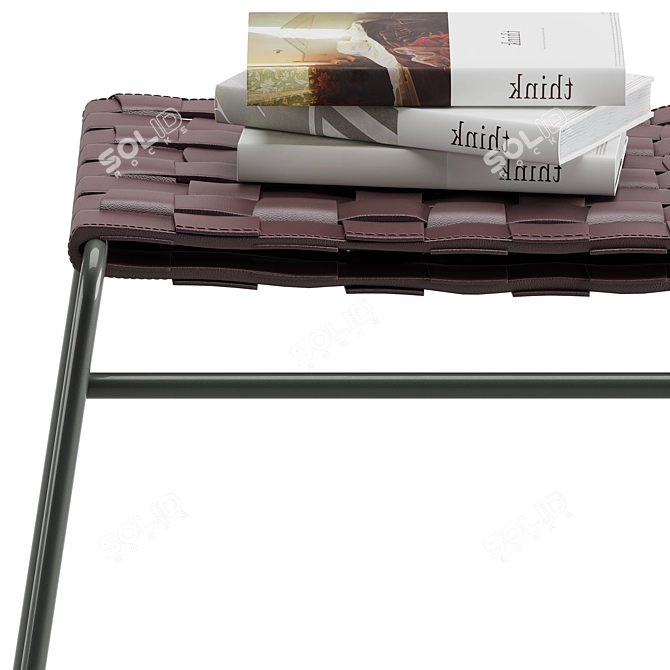 Flexible Comfort Ottoman 3D model image 2