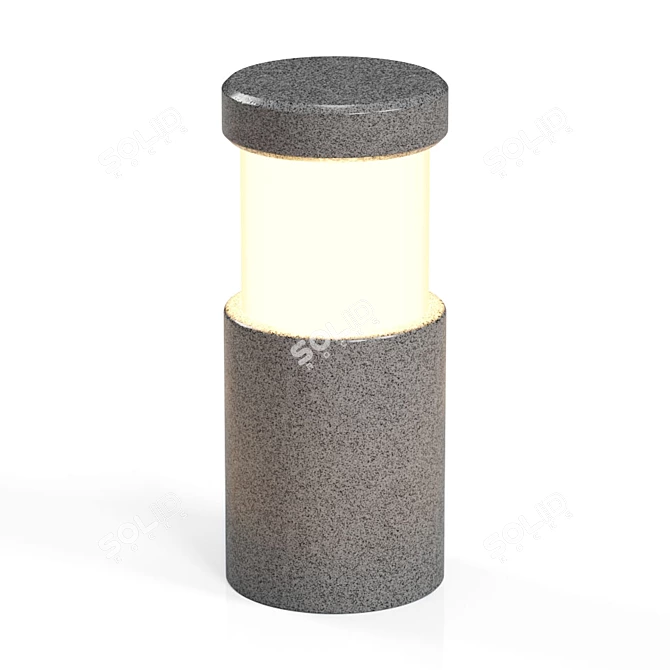 Outdoor LED Street Lights MO-7080 & MO-7081 3D model image 3