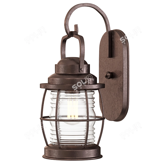 Modern Outdoor Lighting Beacon 3D model image 1