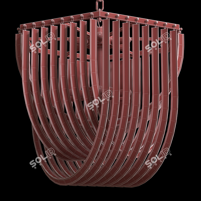 Stream 100cm - Modern Design Lamp 3D model image 2