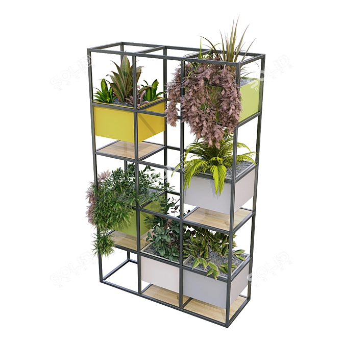 EcoTech Vertical Garden Kit 3D model image 4