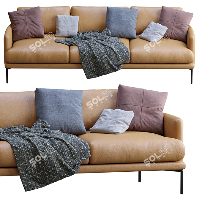 Modern Rave Sofa by LaForma 3D model image 7