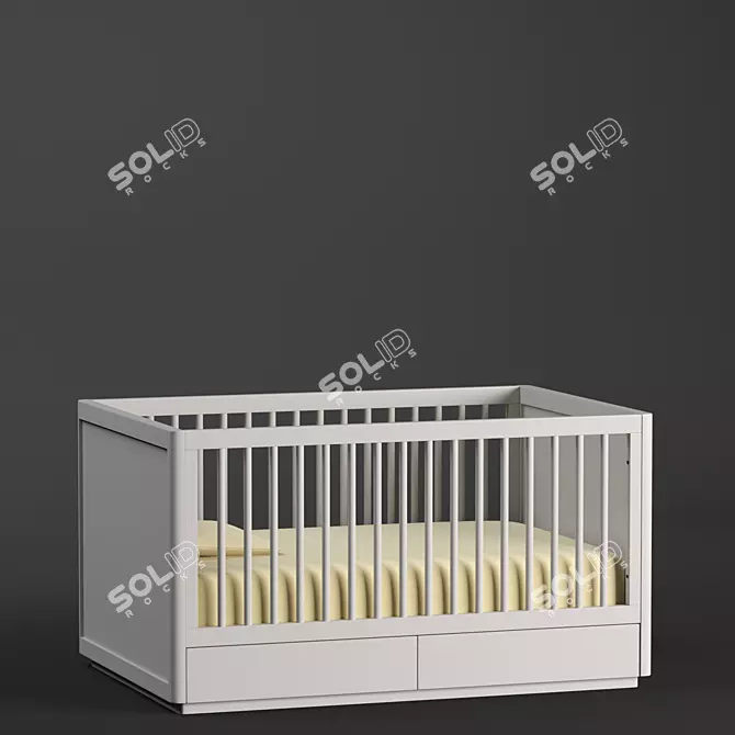 Versatile Kids Furniture Set 3D model image 3