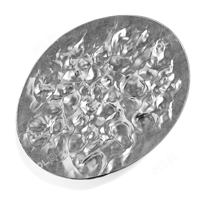  Astral Variation Metal Wall Panel 3D model image 3