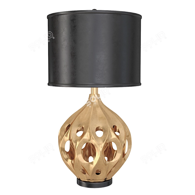 Elegant Safavieh Regina Table Lamp 3D model image 1