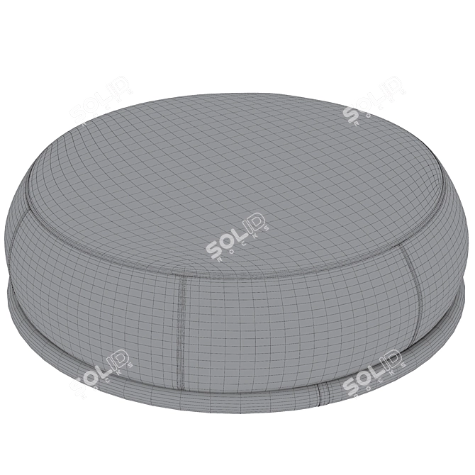 Ghidini 1961 Abbracci Ottoman - Sleek Design, Perfectly Sized 3D model image 3