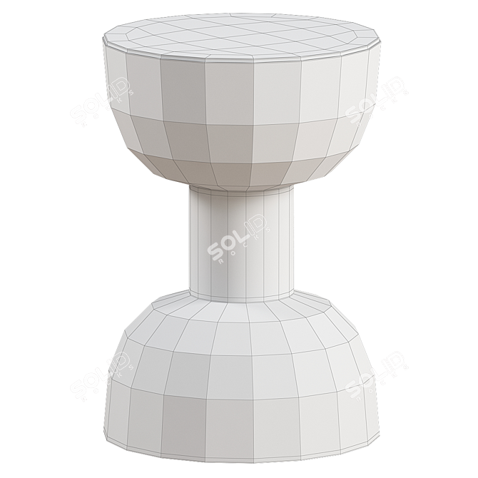 Modern Autzen Side Table, 2013 Design 3D model image 2