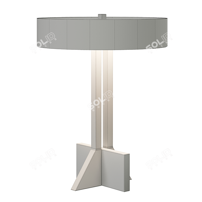 Modern Tower Table Lamp 3D model image 2