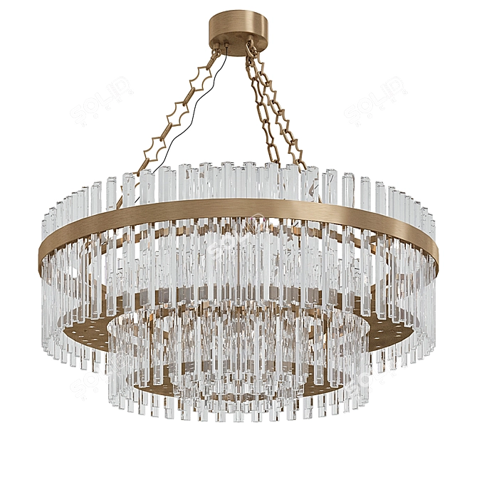 Riflessi 7200 S100 Pendant Chandelier 3D model image 1