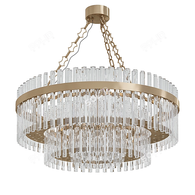 Riflessi 7200 S100 Pendant Chandelier 3D model image 3