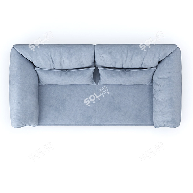 Title: Asti OM Comfort Sofa 3D model image 2