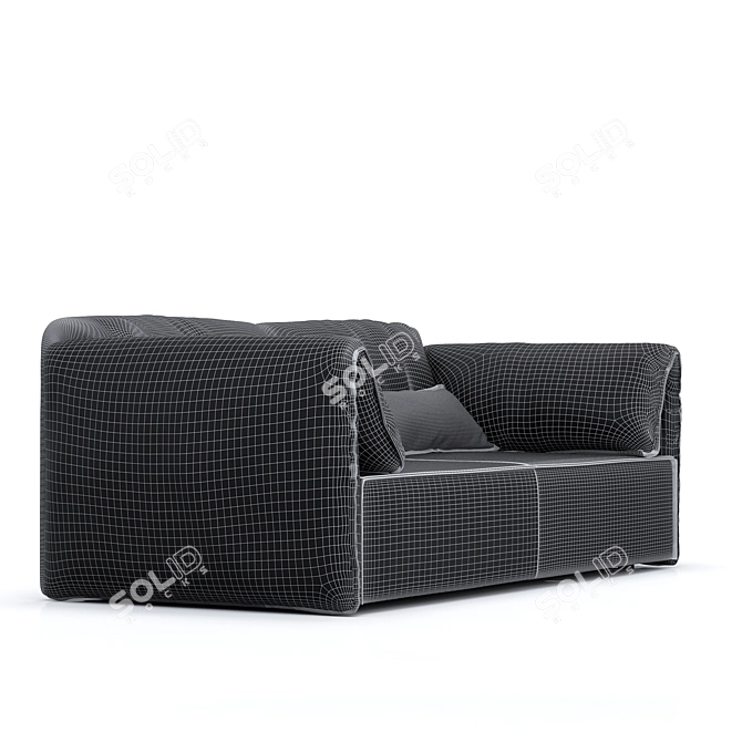 Title: Asti OM Comfort Sofa 3D model image 6