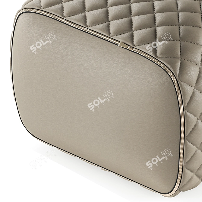 Stylish Ashley Minotti Pouf 3D model image 3