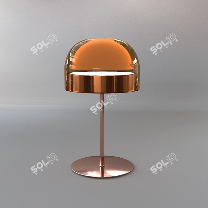Elegant Milošh Tendence Table Lamp 3D model image 1