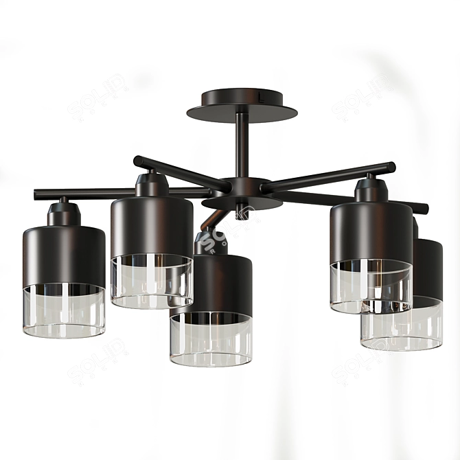 ALFA Basto Plafon - Stylish Ceiling Light 3D model image 2