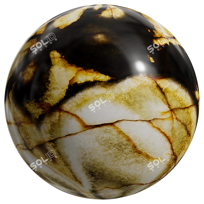 Butterfly Onyx Marble | 2 Mat | 8192x4096 3D model image 3