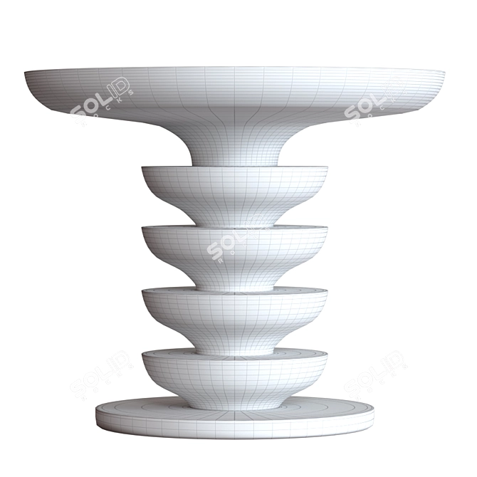 Italian Design PIMAR Ondulation 3D model image 3