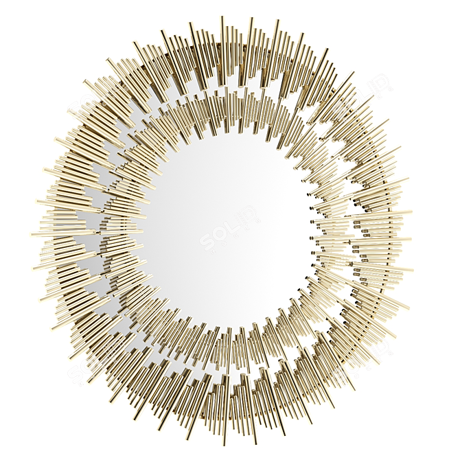 Regal Reflection: Scala Mirror by Covet Paris 3D model image 1