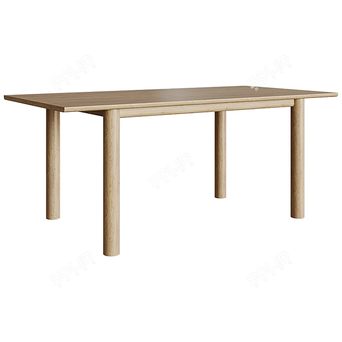 ZANAT Itamae Dining Table 3D model image 1