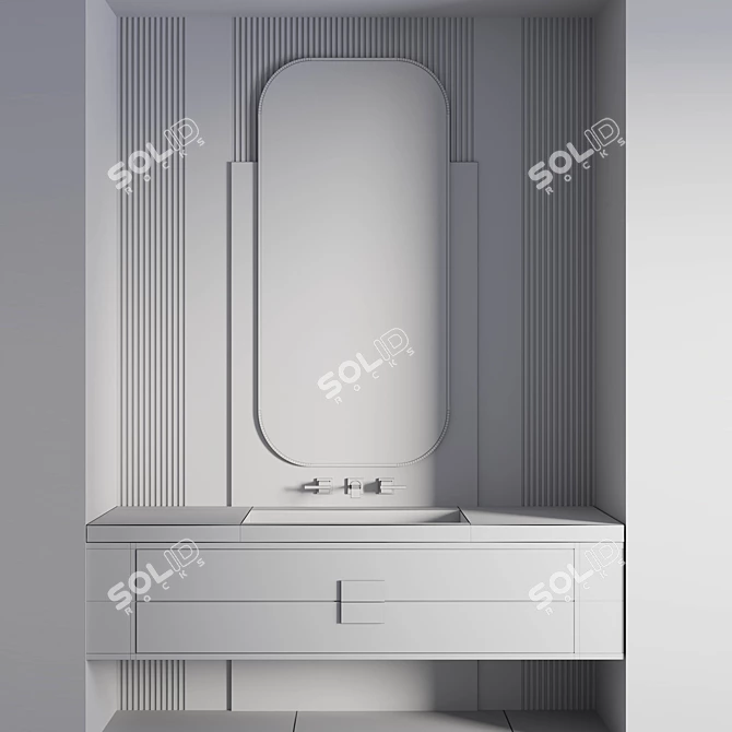 Elegant Bathroom Essentials 18 3D model image 4