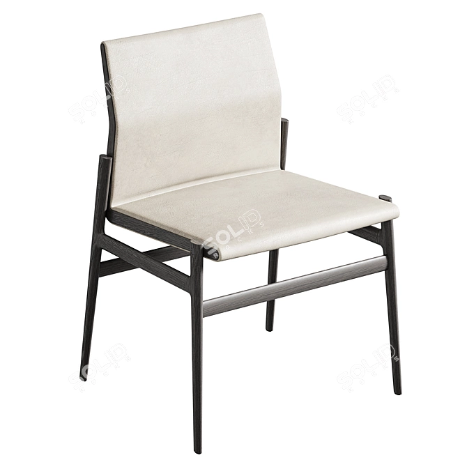 Sleek and Stylish Poliform Chairs 3D model image 2