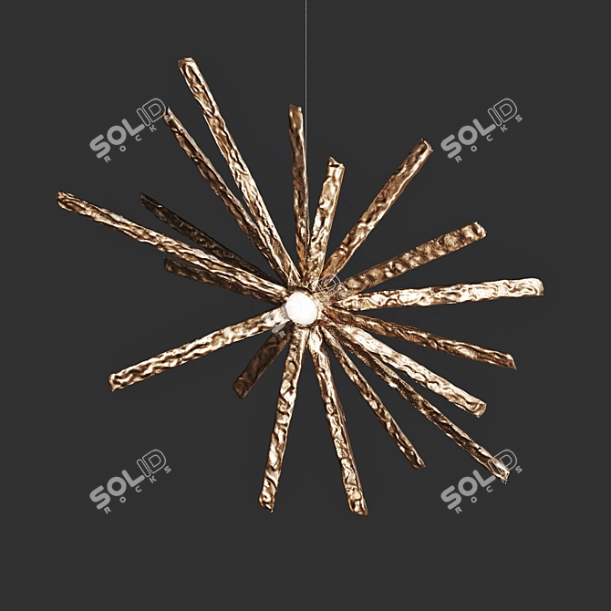 Hanging Art Lamp Zvezda Vetvi Store
(Lamp fits well with a modern interior)

Zvezda Art Lamp: Illuminate Your Space 3D model image 4