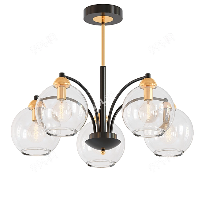 Hiper Brum - Modern Lighting Solution 3D model image 1