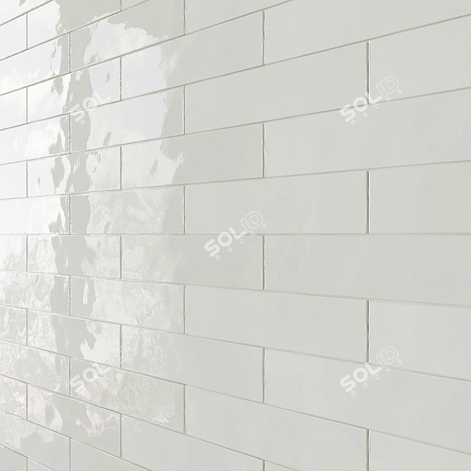 Birmingham Mosaic Tiles: Classic Elegance 3D model image 3