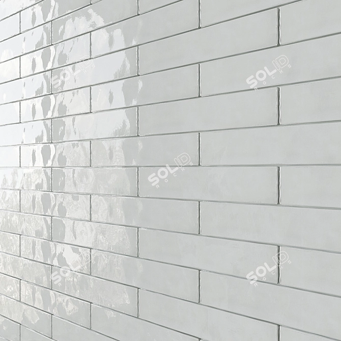 Newport Polished Tile - Elegant and Versatile 3D model image 4