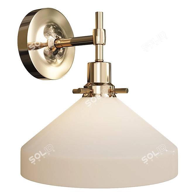 Fitter Songle Wall Sconce 3D model image 1