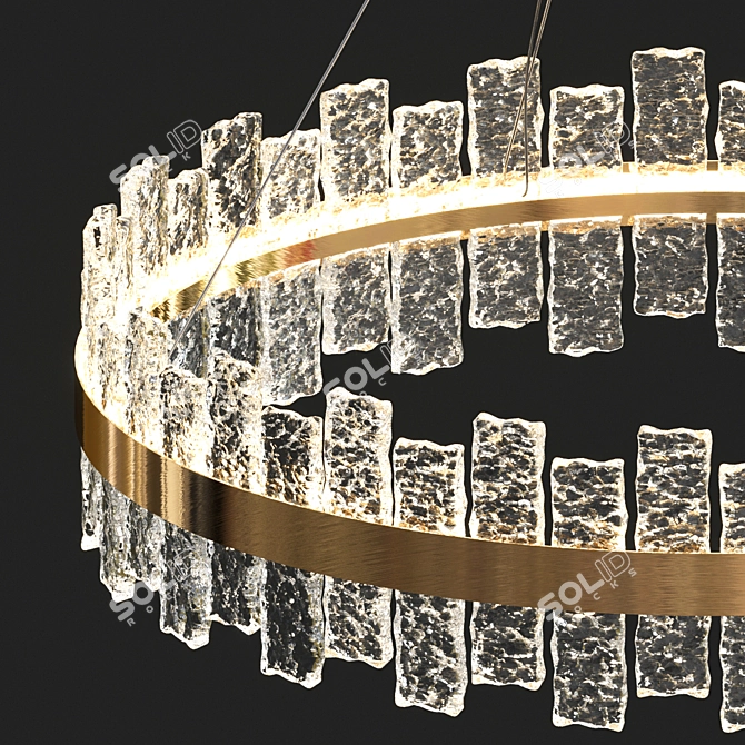 Elegant Illumination: Miramis Chandelier 3D model image 3