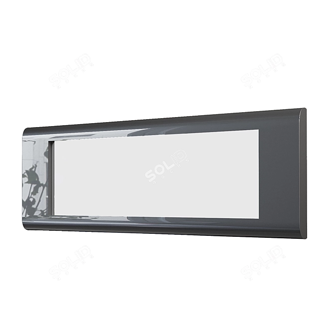 Title: Sleek Modern Mirror Set 3D model image 3
