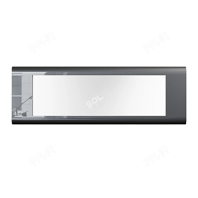 Title: Sleek Modern Mirror Set 3D model image 4