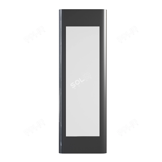 Title: Sleek Modern Mirror Set 3D model image 5