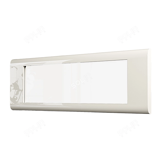 Title: Sleek Modern Mirror Set 3D model image 6