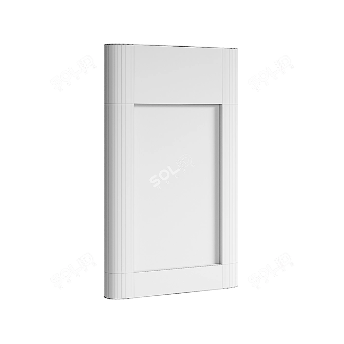 Title: Sleek Modern Mirror Set 3D model image 7