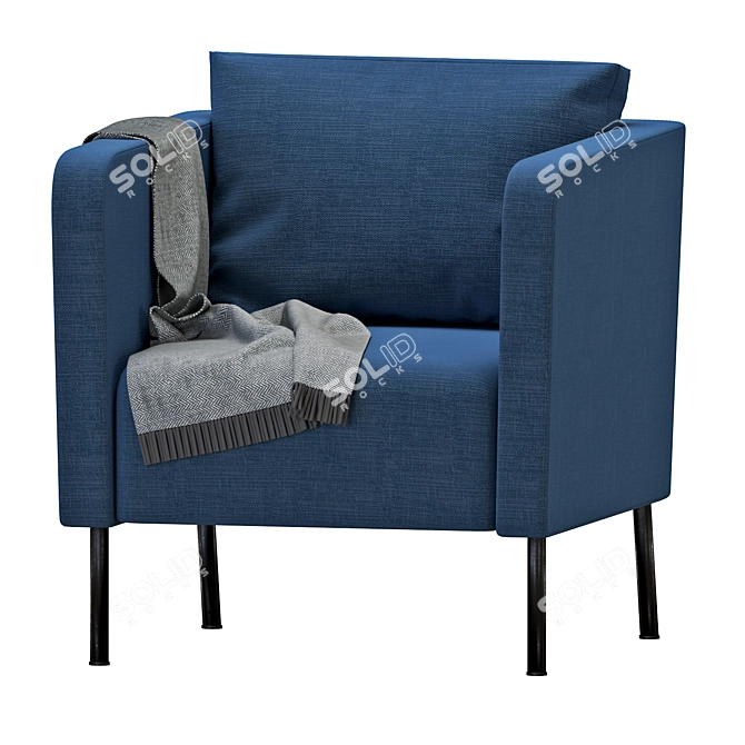 EKERÖ Armchair: Stylish and Versatile Furniture 3D model image 1