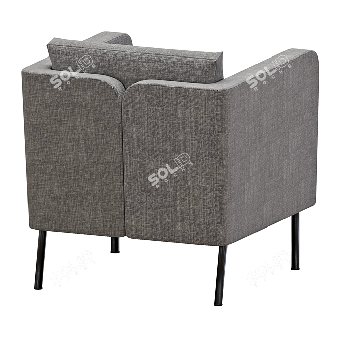 EKERÖ Armchair: Stylish and Versatile Furniture 3D model image 3