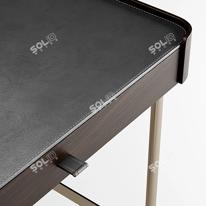 Modern Vanity Table with Dual Models 3D model image 4