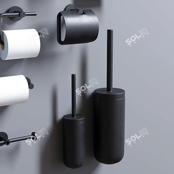 Ergon Bathroom Essentials: Modern, Stylish, Functional 3D model image 6