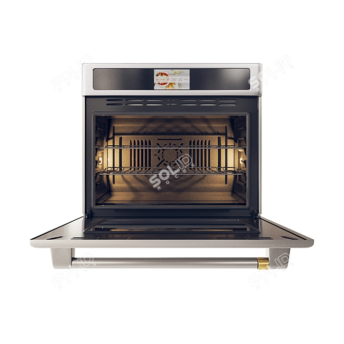 Cafe Oven Collection: Smart, Built-In, Convection 3D model image 4