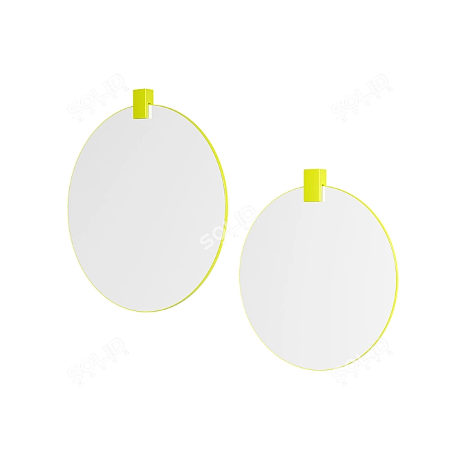 Modern Mirror Construction Kit | ZL 04 3D model image 2