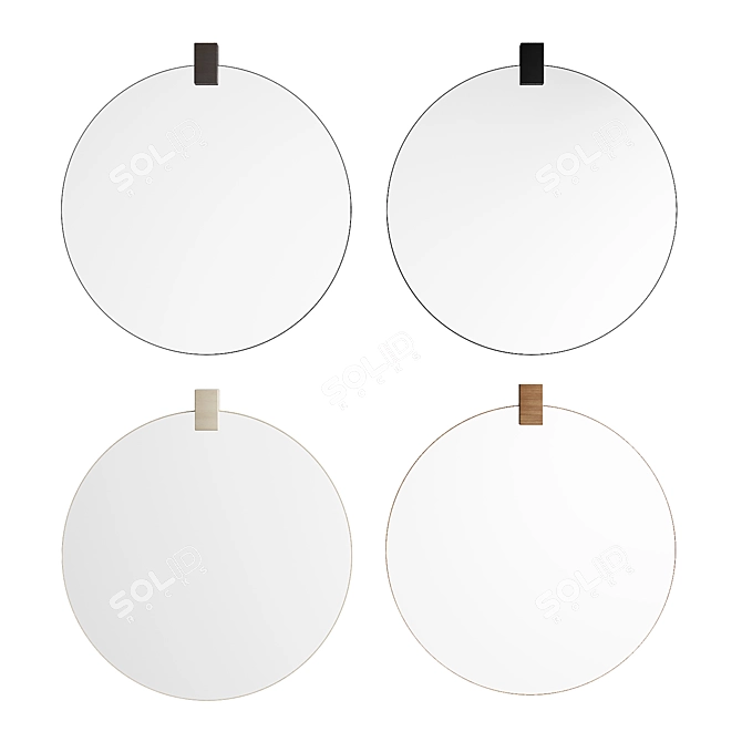 Modern Mirror Construction Kit | ZL 04 3D model image 4