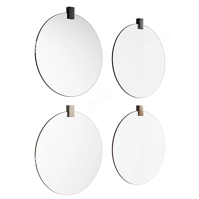 Modern Mirror Construction Kit | ZL 04 3D model image 5