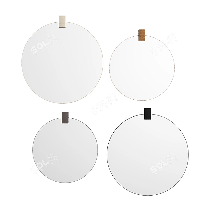 Modern Mirror Construction Kit | ZL 04 3D model image 6