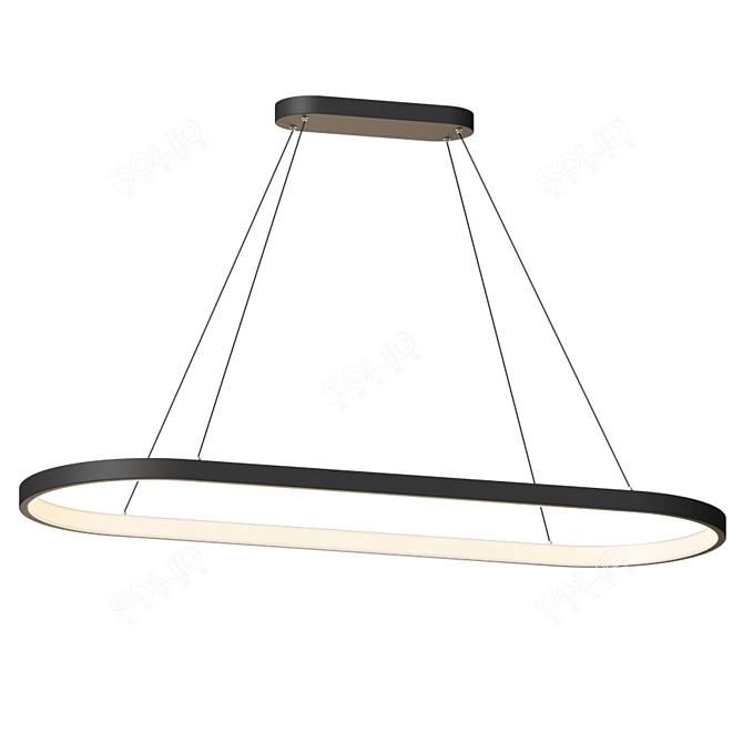 Lanfrank Modern LED Pendant 3D model image 2
