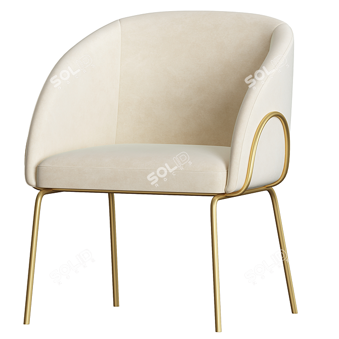 Xander 2014 Chair: Sleek Design and Superior Comfort 3D model image 2