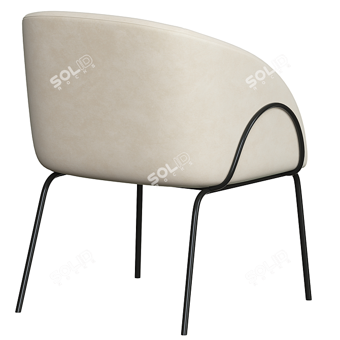 Xander 2014 Chair: Sleek Design and Superior Comfort 3D model image 3